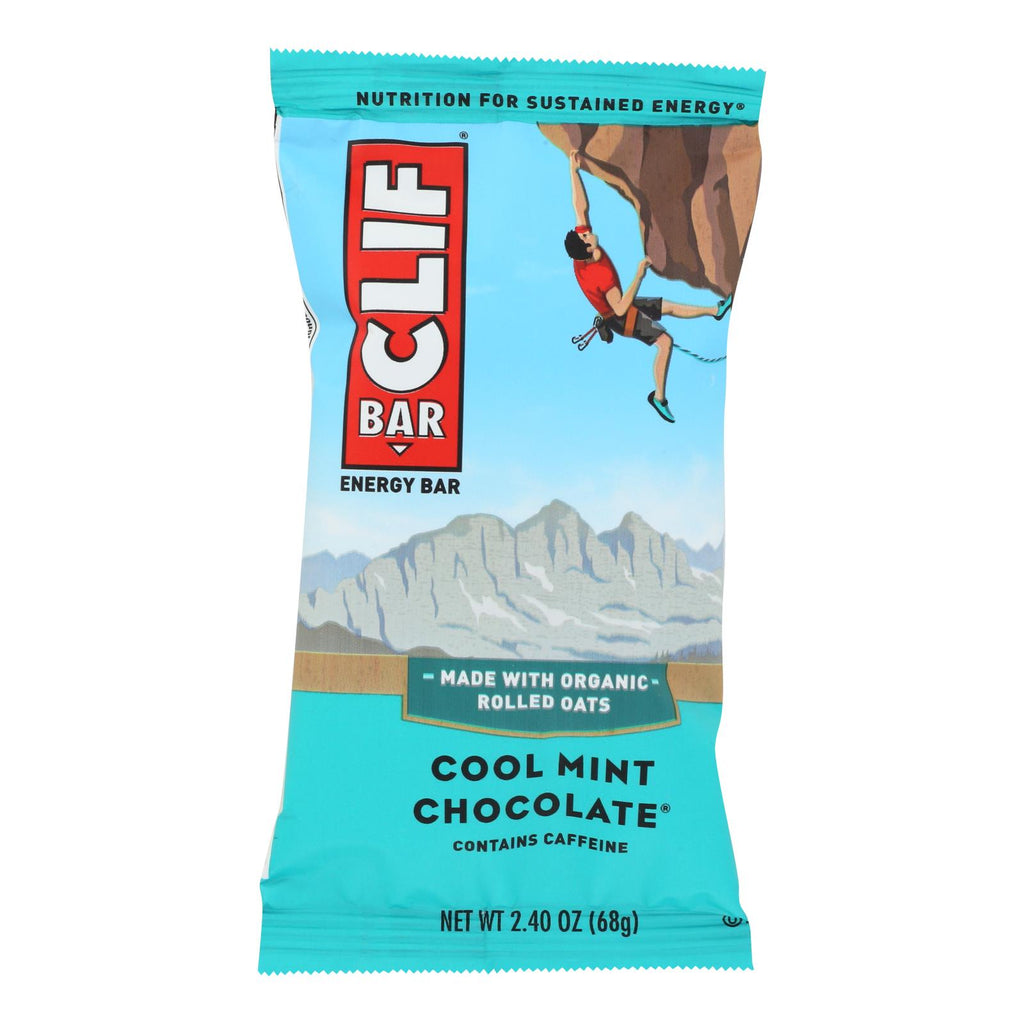 Clif Bar - Organic Cool Mint Chocolate - Case Of 12 - 2.4 Oz - Lakehouse Foods