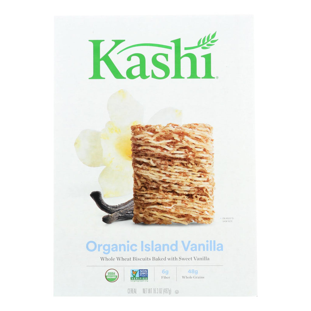 Kashi Cereal - Organic - Whole Wheat - Organic Promise - Island Vanilla - 16.3 Oz - Case Of 12 - Lakehouse Foods