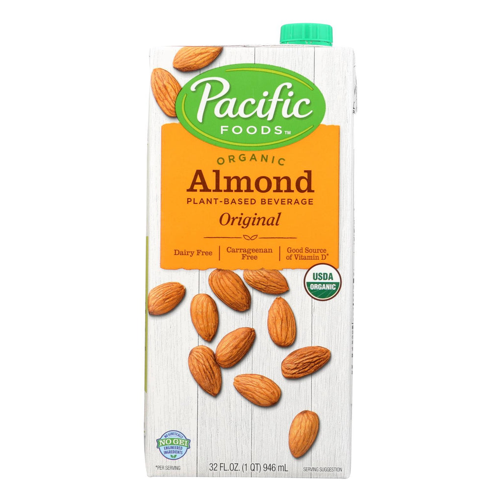 Pacific Natural Foods Almond - Non Dairy - Case Of 12 - 32 Fl Oz. - Lakehouse Foods