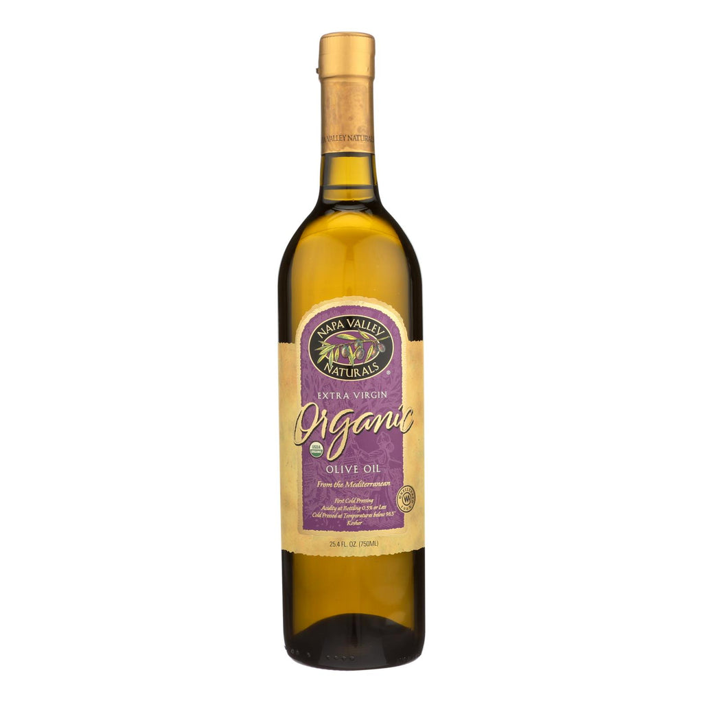 Napa Valley Naturals Organic Extra Virgin Oil - Olive - Case Of 12 - 25.4 Fl Oz. - Lakehouse Foods