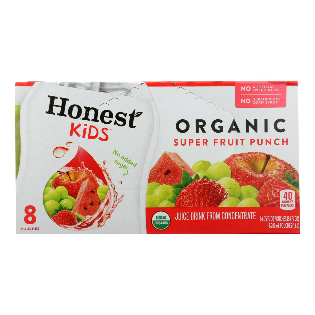 Honest Kids Honest Kids Super Fruit Punch - Fruit Punch - Case Of 4 - 6.75 Fl Oz. - Lakehouse Foods
