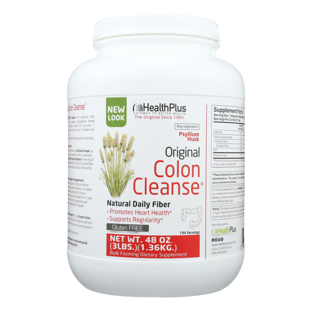 Health Plus - The Original Colon Cleanse - 3 Lbs - Lakehouse Foods