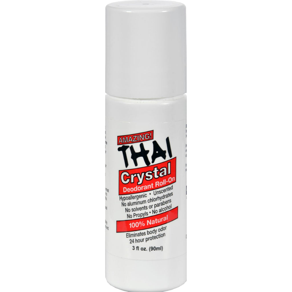 Thai Deodorant Stone Thai Crystal Deodorant Mist Roll-on - 3 Oz - Lakehouse Foods