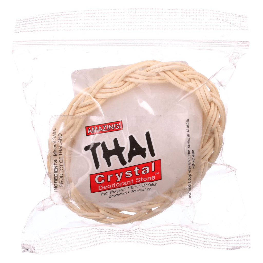 Thai Deodorant Stone Thai Crystal Deodorant Soap In Basket - 1 Bar - Lakehouse Foods