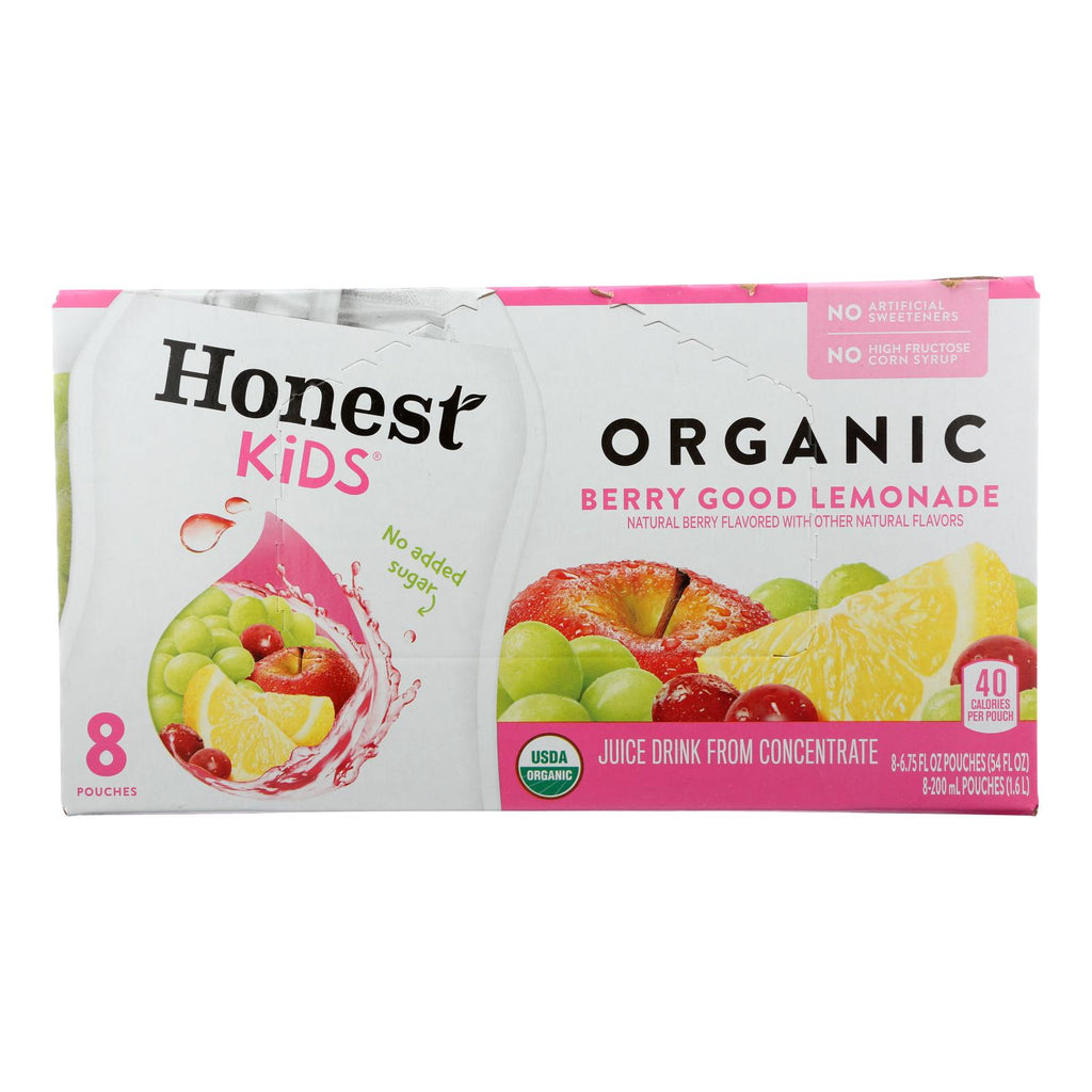 Honest Kids Honest Kids Berry Good Lemon - Berry Good Lemon - Case Of 4 - 6.75 Fl Oz. - Lakehouse Foods