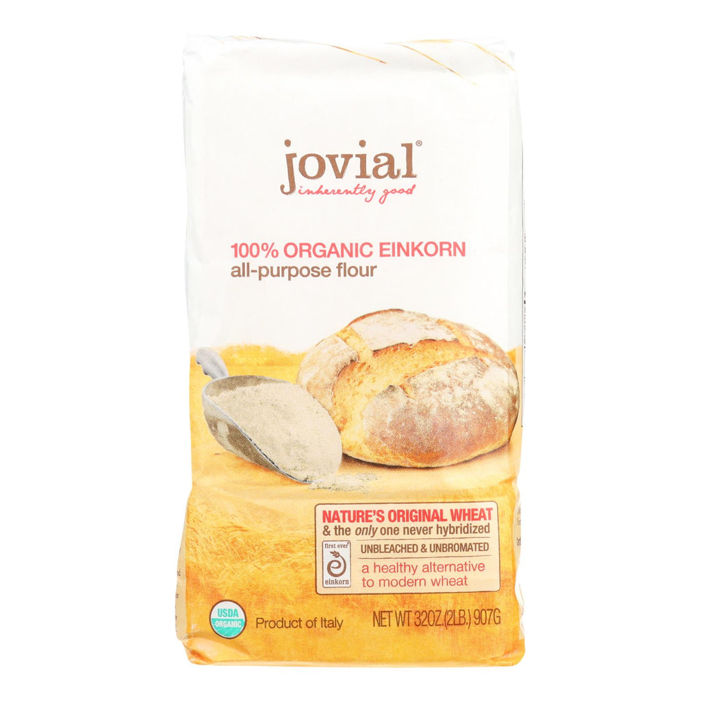 Jovial - Flour - Organic - Einkorn - All-purpose - 32 Oz - Case Of 10 - Lakehouse Foods