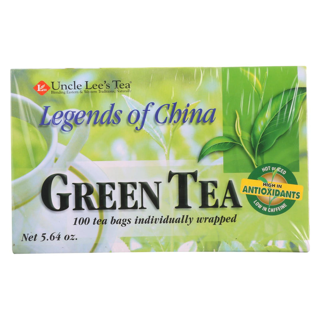 Uncle Lee's Legends Of China Green Tea - 100 Tea Bags - Lakehouse Foods