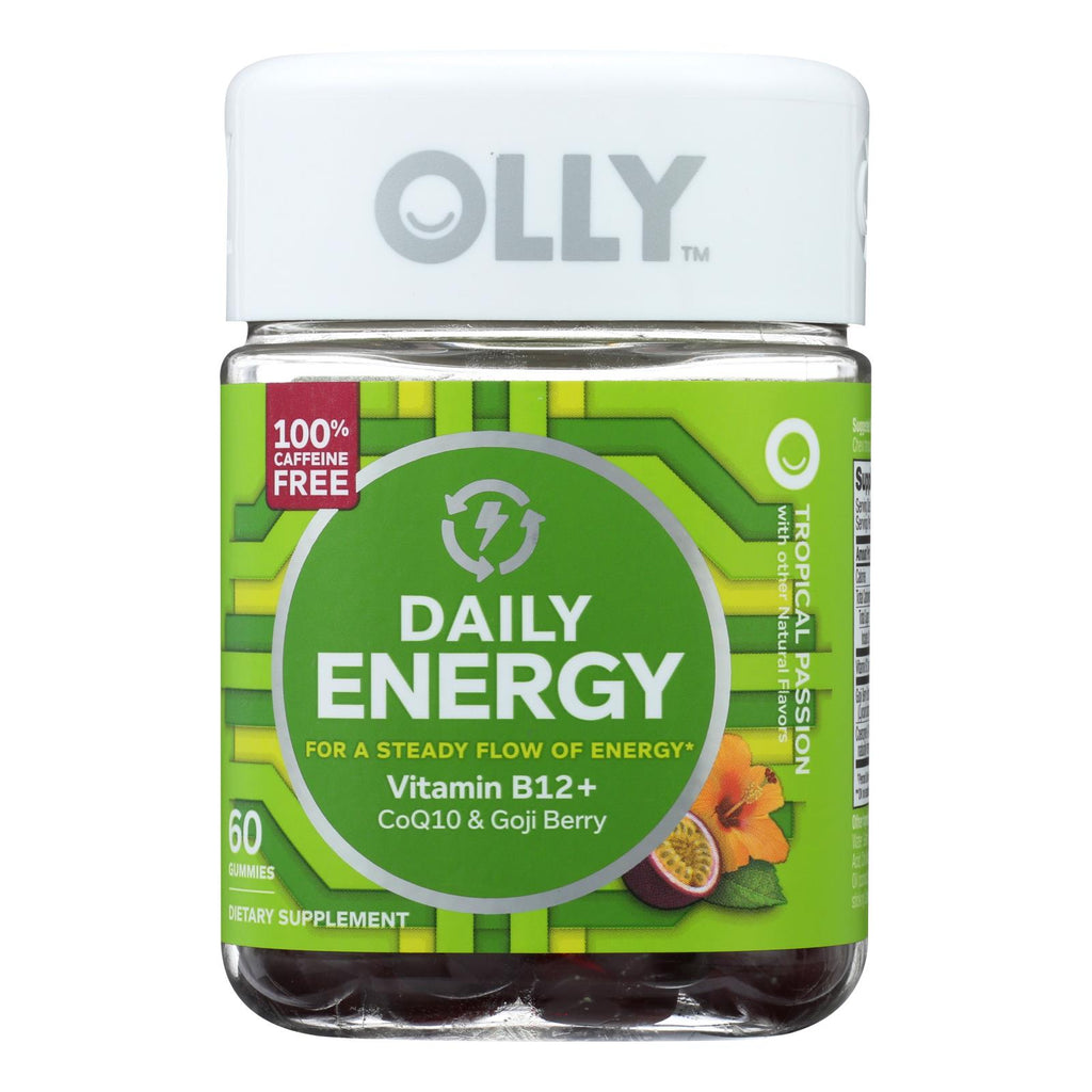 Olly - Daily Energy Gummy Tropic - 60 Ct - Lakehouse Foods