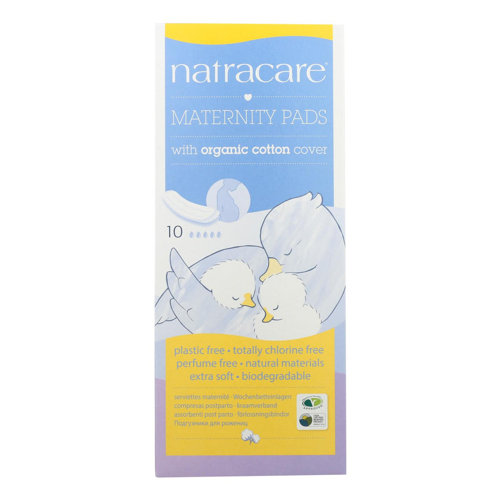 Natracare New Mother Natural Maternity Pads - 10 Pads - Lakehouse Foods