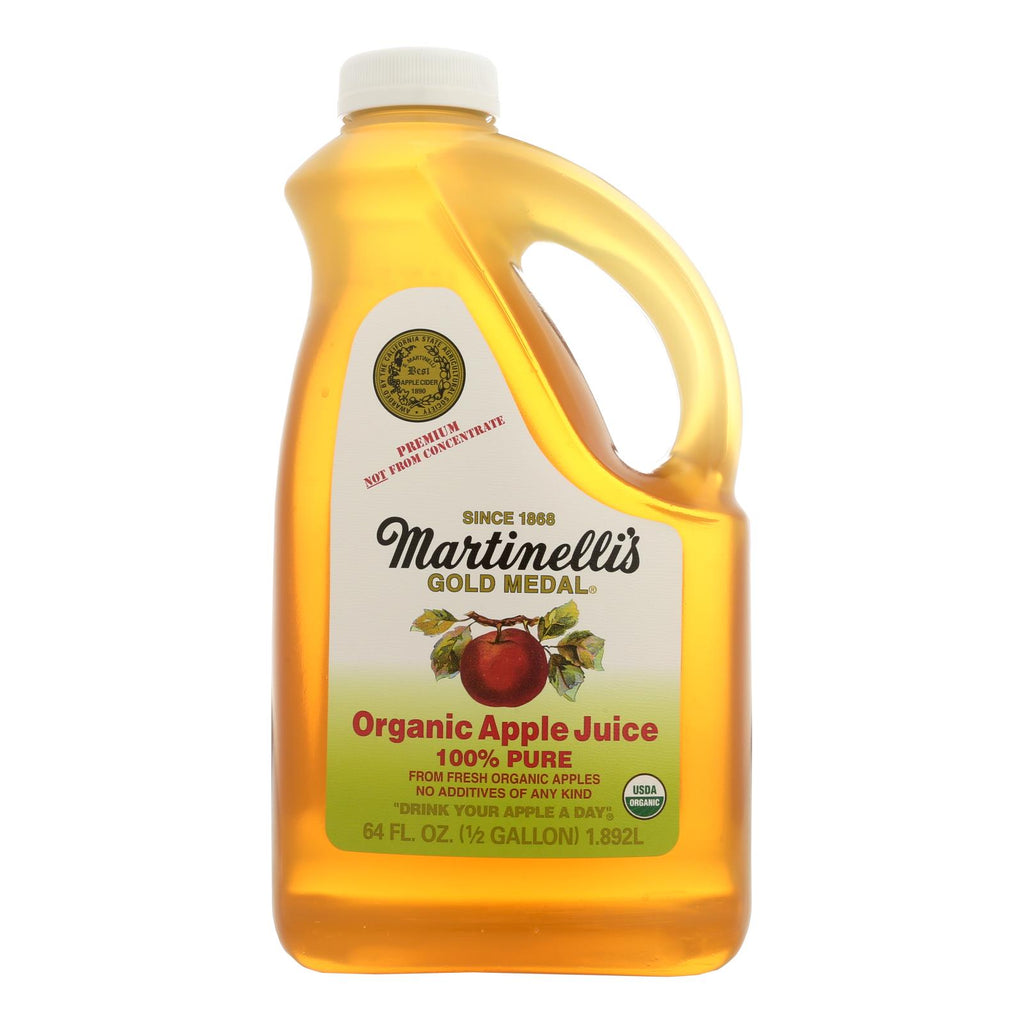 Martinelli's Organic Apple Juice - Case Of 6 - 64 Fl Oz. - Lakehouse Foods