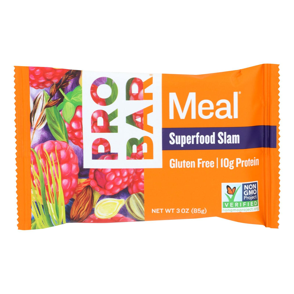 Probar Organic Superfood Slam Bar - Case Of 12 - 3 Oz - Lakehouse Foods