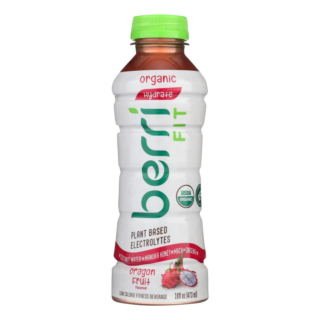 Berri Pro Dragon Fruit Plant-based Fitness Beverage  - Case Of 12 - 16 Oz - Lakehouse Foods