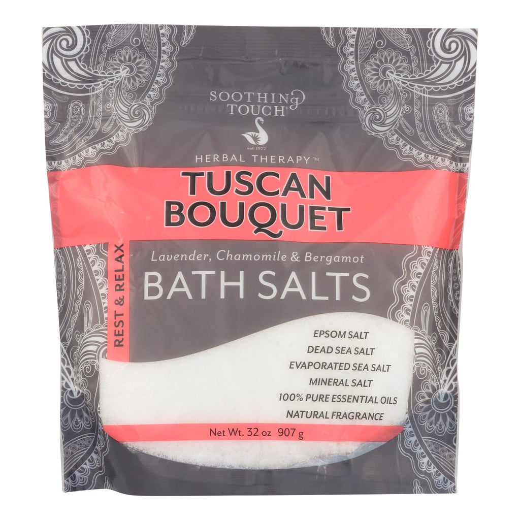 Soothing Touch Bath Salts - Rest & Relax Tuscan Bouquet - 32 Oz - Lakehouse Foods