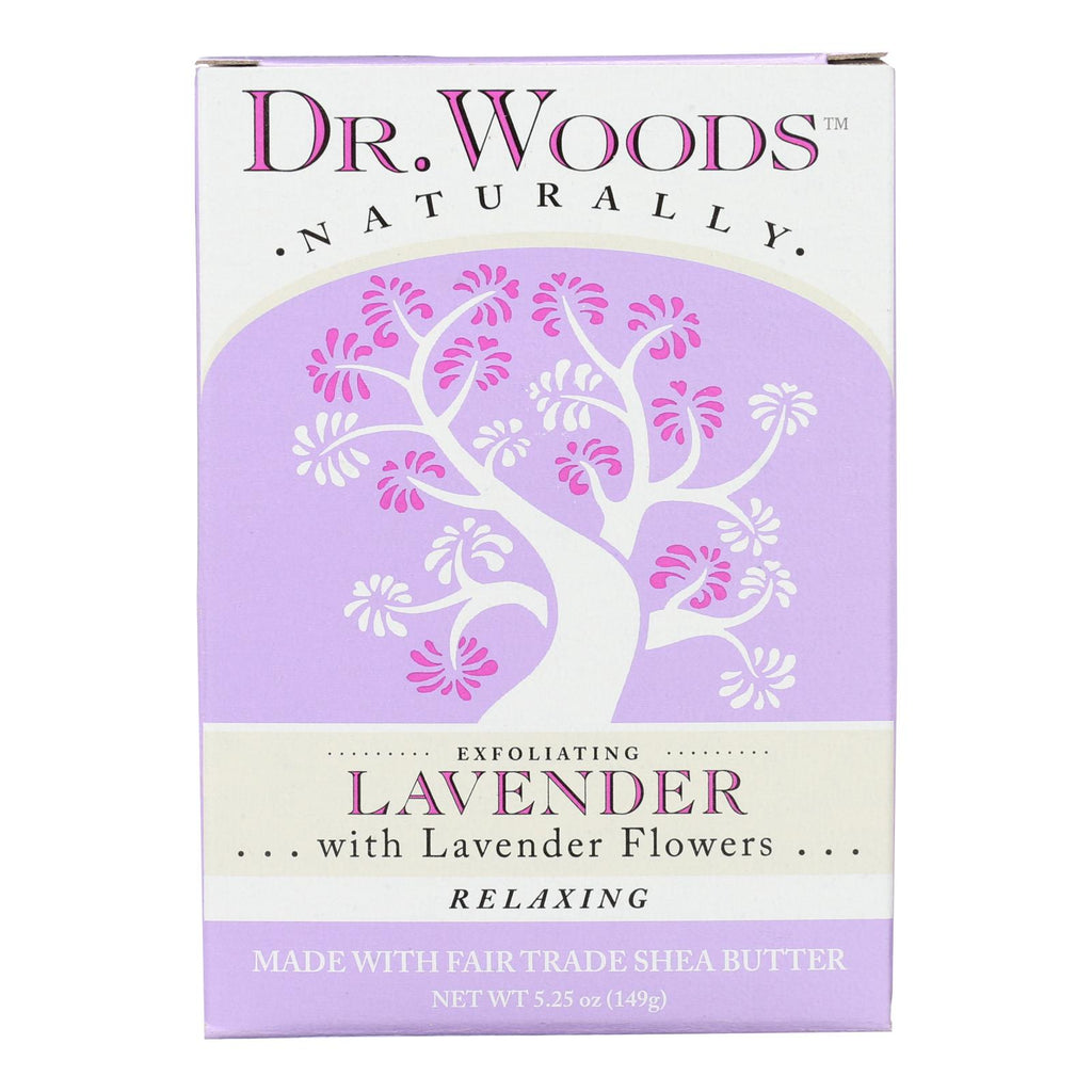 Dr. Woods Castile Bar Soap Lavender - 5.25 Oz - Lakehouse Foods