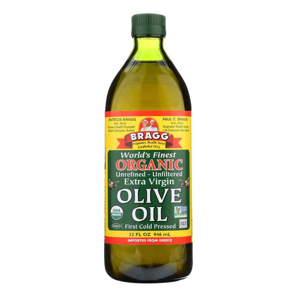 Bragg - Olive Oil - Organic - Extra Virgin - 32 Oz - Case Of 12 - Lakehouse Foods