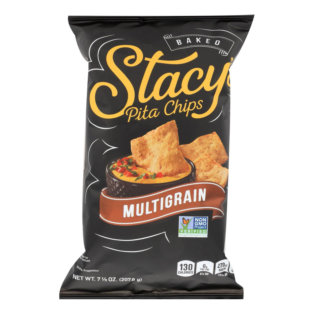 Stacey's Pita Chips - Multigrain - 7.33 Oz - Case Of 12 - Lakehouse Foods