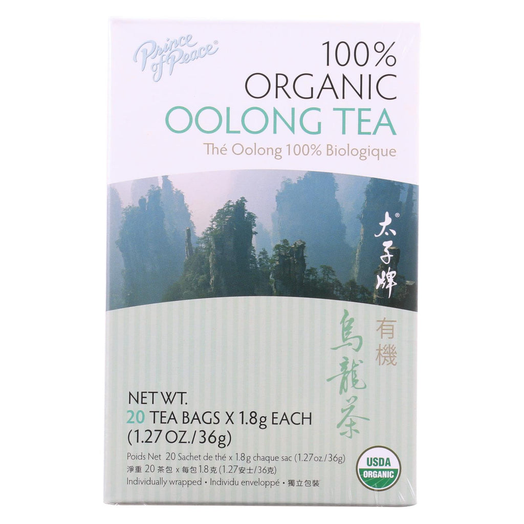 Prince Of Peace Organic Oolong Tea - 20 Tea Bags - Lakehouse Foods