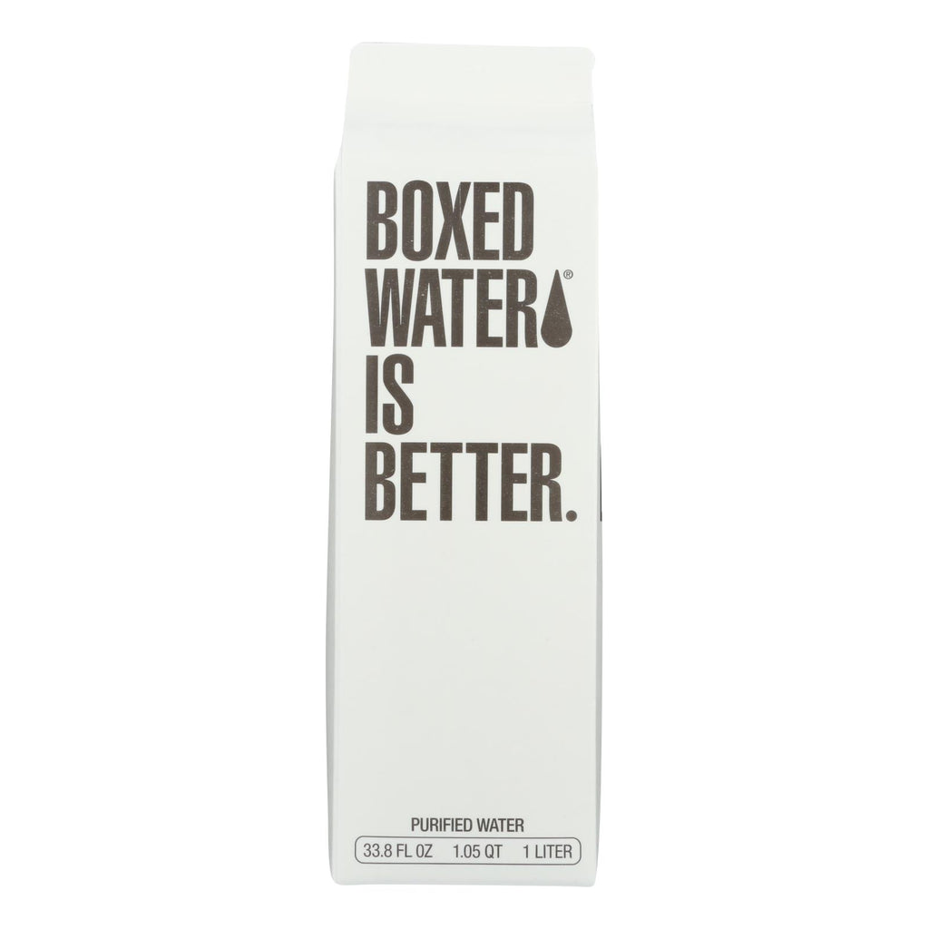 Boxed Water Is Better - Purified Water - Case Of 12 - 33.8 Fl Oz. - Lakehouse Foods