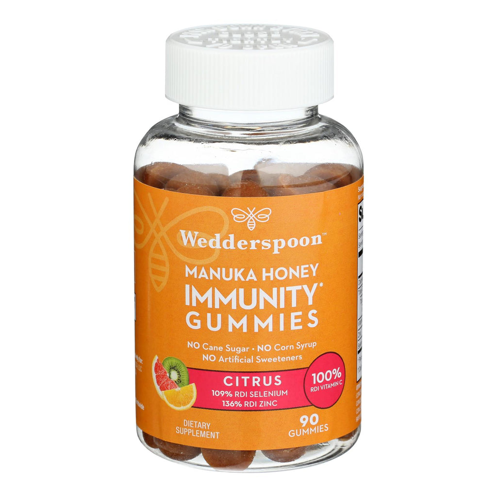 Wedderspoon - Manuka Honey Dfnse Gummy Cit - 1 Each 1-90 Ct - Lakehouse Foods