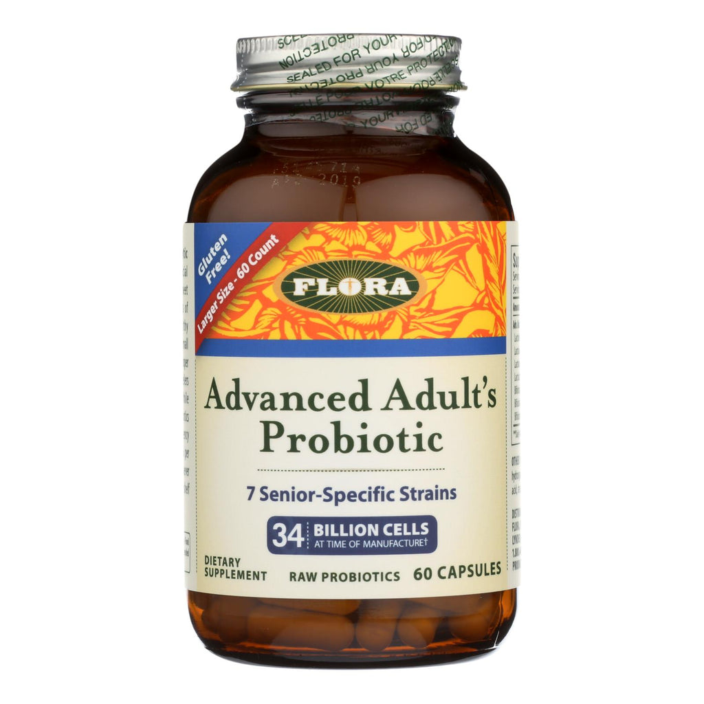 Flora Advanced Adult's Probiotic Dietary Supplement  - 1 Each - 60 Cap - Lakehouse Foods