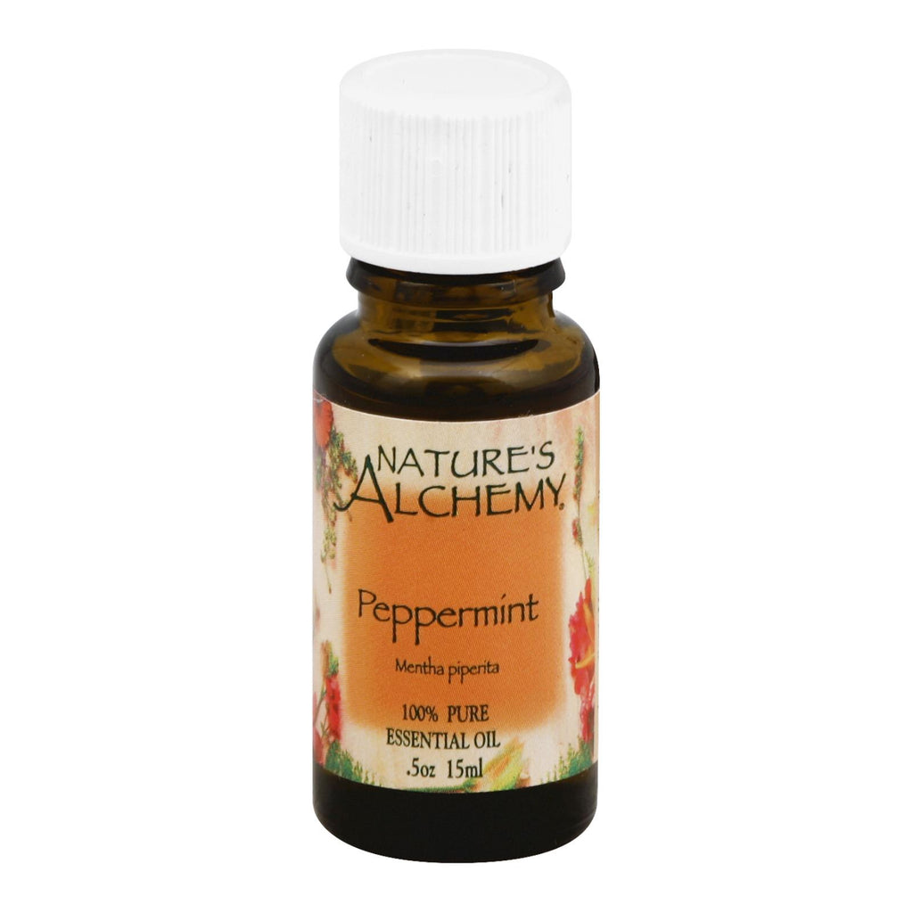 Nature's Alchemy 100% Pure Essential Oil Peppermint - 0.5 Fl Oz - Lakehouse Foods