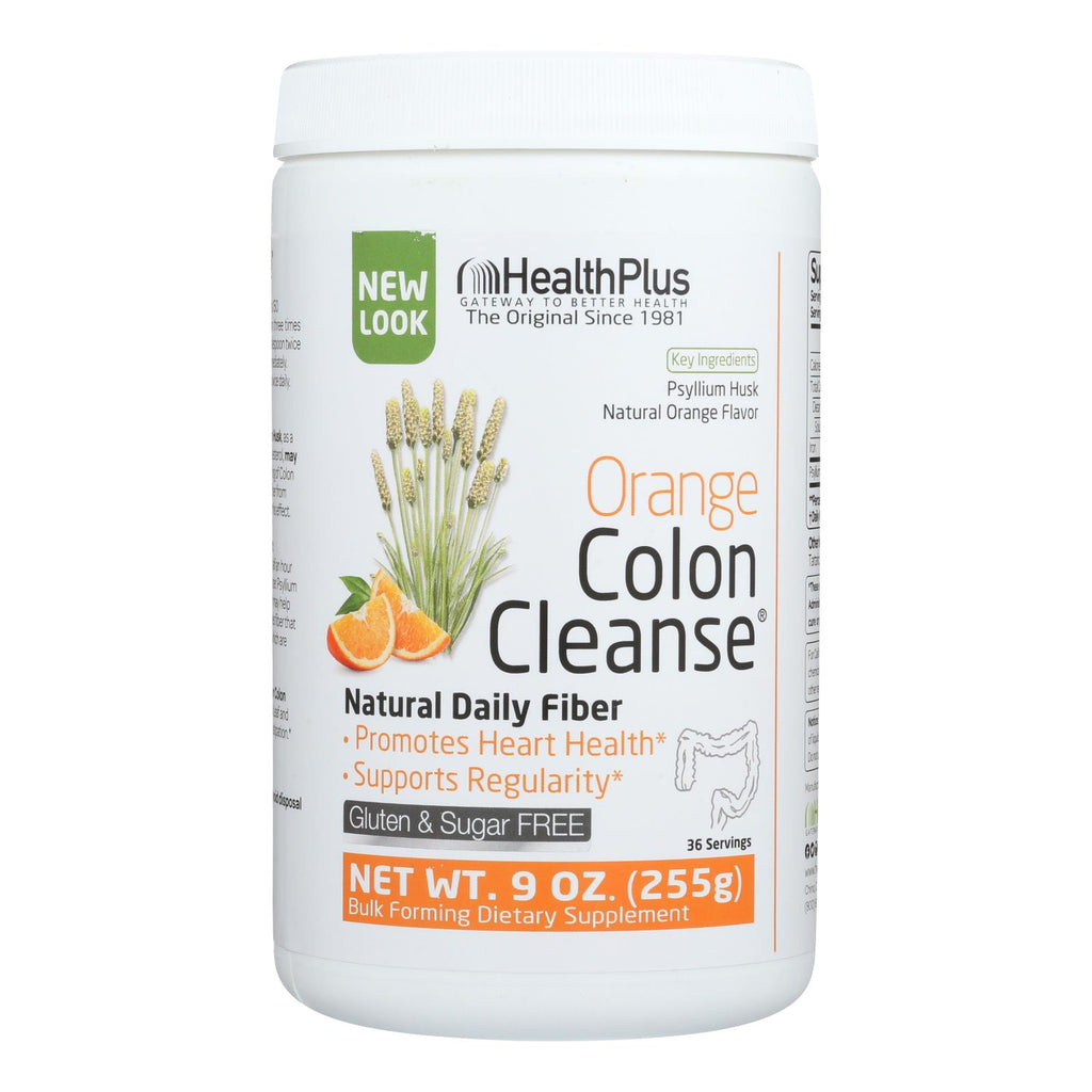 Health Plus - Colon Cleanse - Orange - 9 Oz - Lakehouse Foods