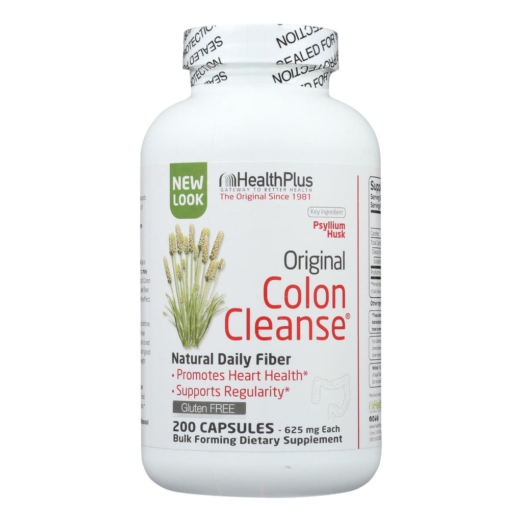 Health Plus - The Original Colon Cleanse - 200 Capsules - Lakehouse Foods