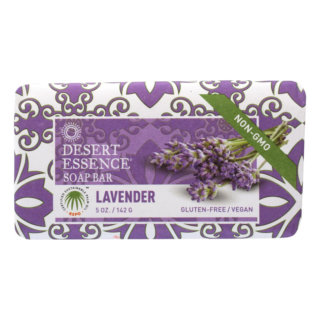 Desert Essence - Bar Soap - Lavender - 5 Oz - Lakehouse Foods