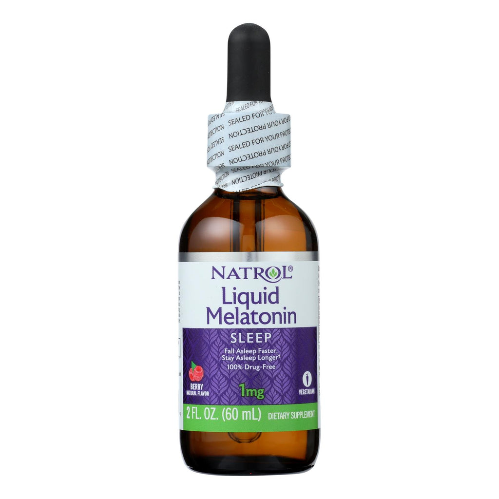 Natrol - Melatonin 1mg Liquid - 2 Fz - Lakehouse Foods