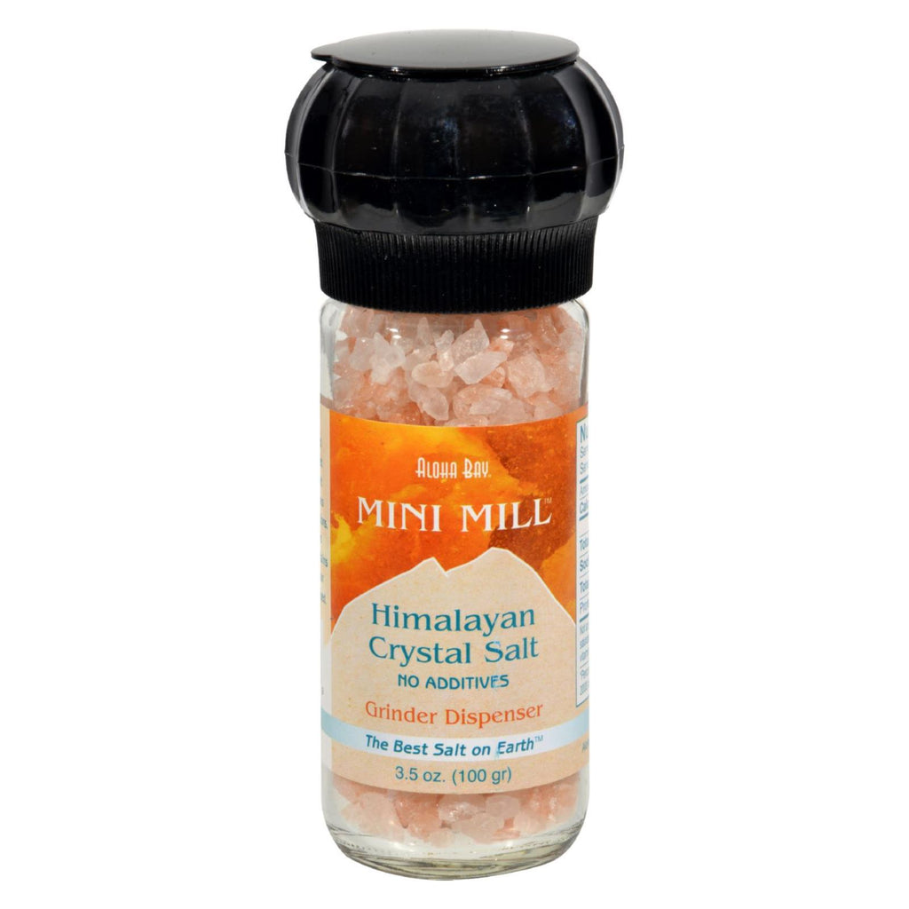 Himalayan Mini Mill Crystal Salt With Grinder - 3.5 Oz - Lakehouse Foods