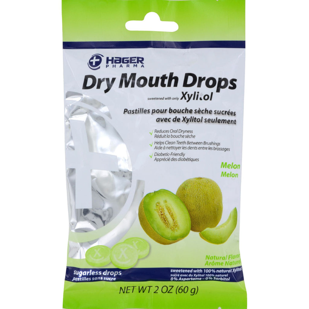 Hager Pharma Dry Mouth Drops - Melon - 2 Oz - Lakehouse Foods