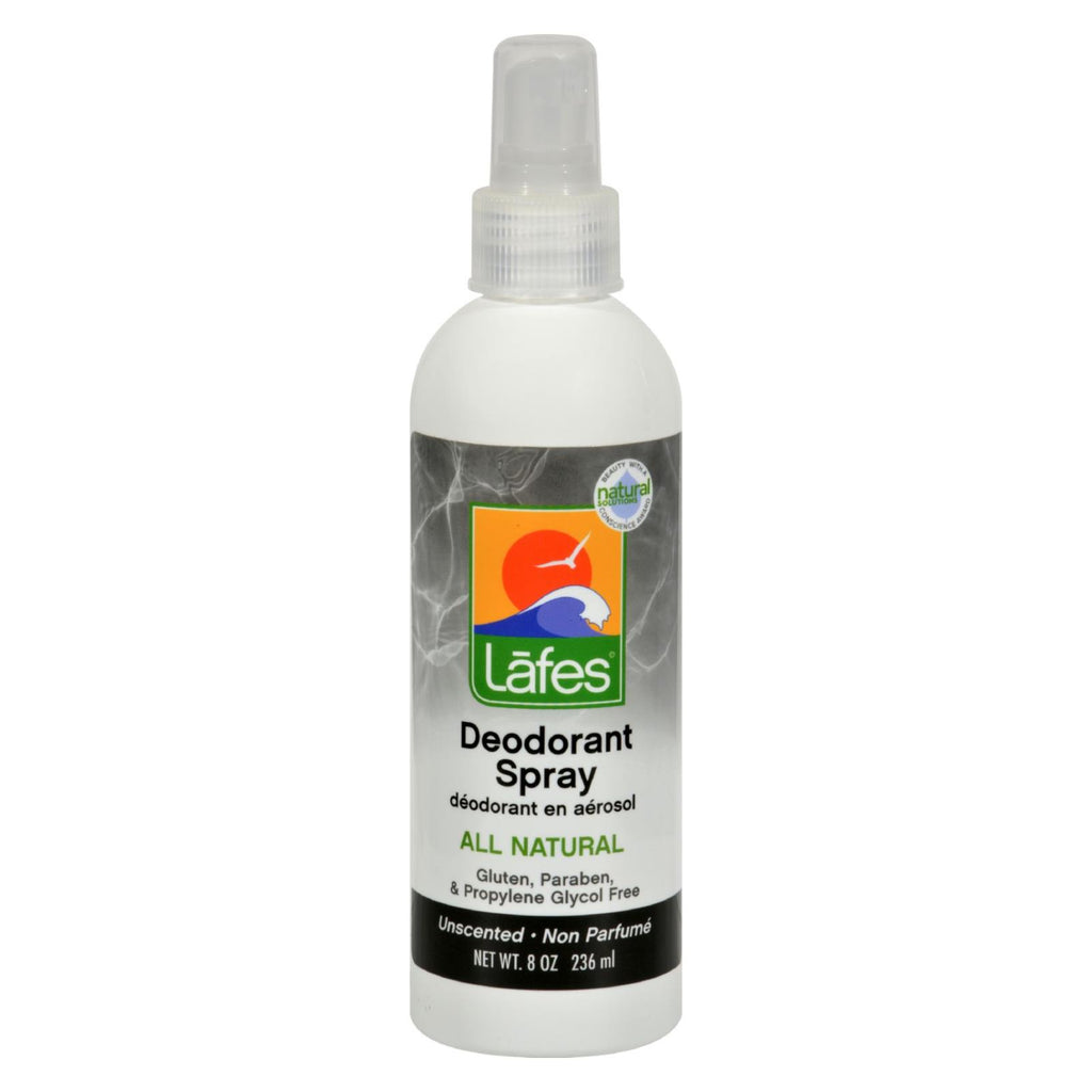 Lafe's Natural And Organic Deodorant Spray - 8 Fl Oz - Lakehouse Foods