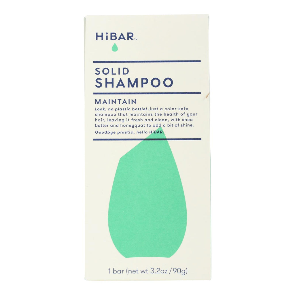 Hibar Inc - Shampoo Solid Maintain - 1 Each-3.2 Oz - Lakehouse Foods