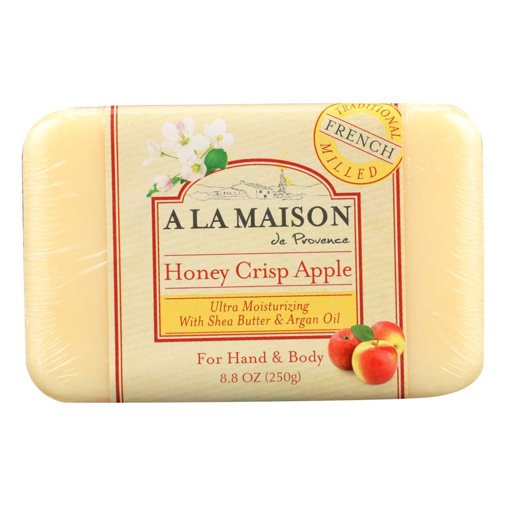 A La Maison - Bar Soap - Honey Crisp Apple - 8.8 Oz - Lakehouse Foods
