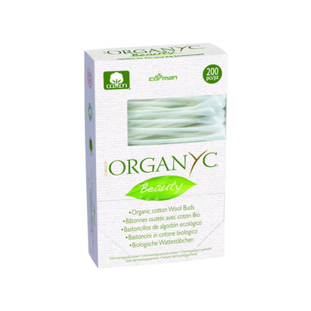 Organyc Beauty Cotton Swabs - 200 Pack - Lakehouse Foods