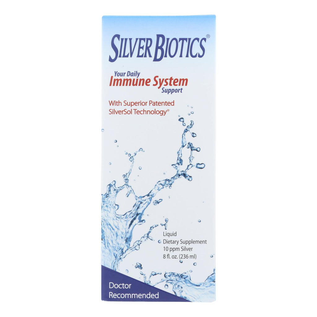 Silver Biotics - Suppl Dly Immun Support - 1 Each 1-8 Fz - Lakehouse Foods