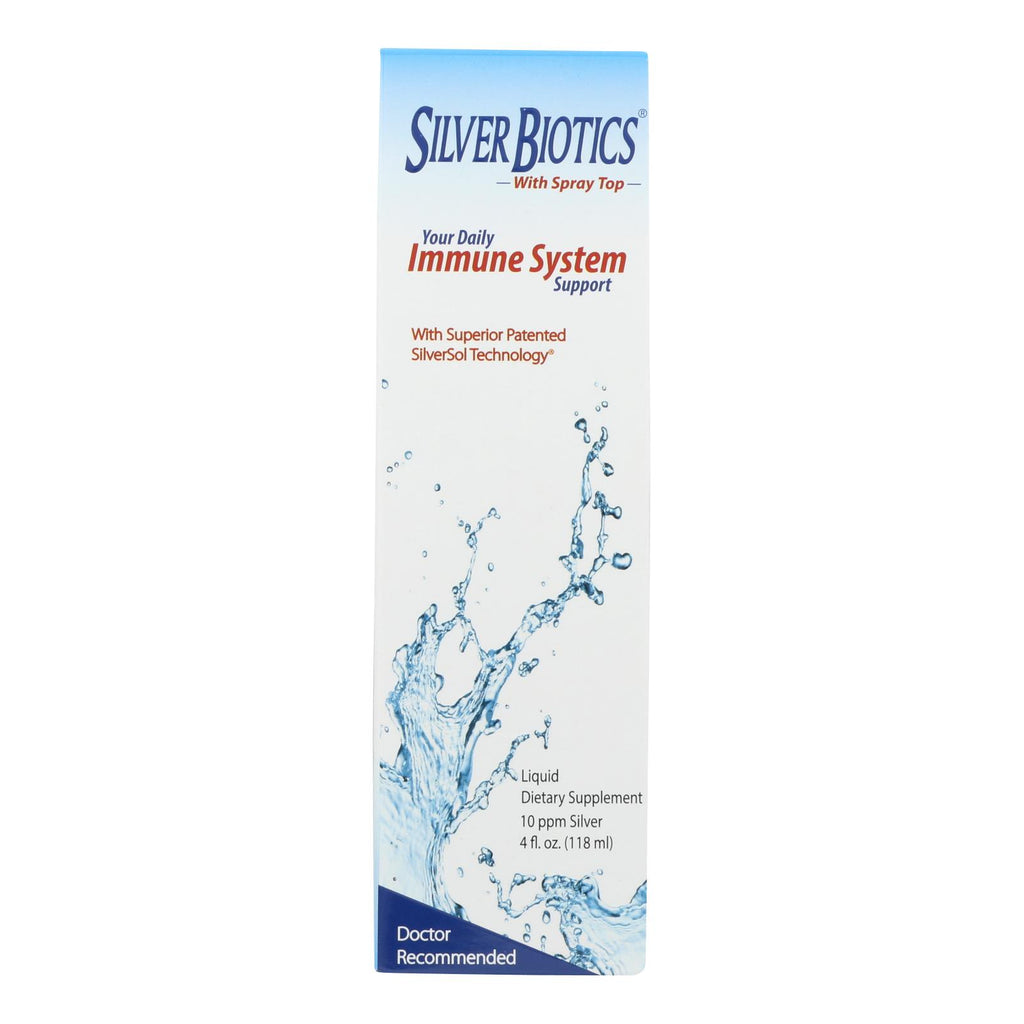 Silver Biotics - Suppl Dly Immun Trvl Spry - 1 Each 1-4 Fz - Lakehouse Foods