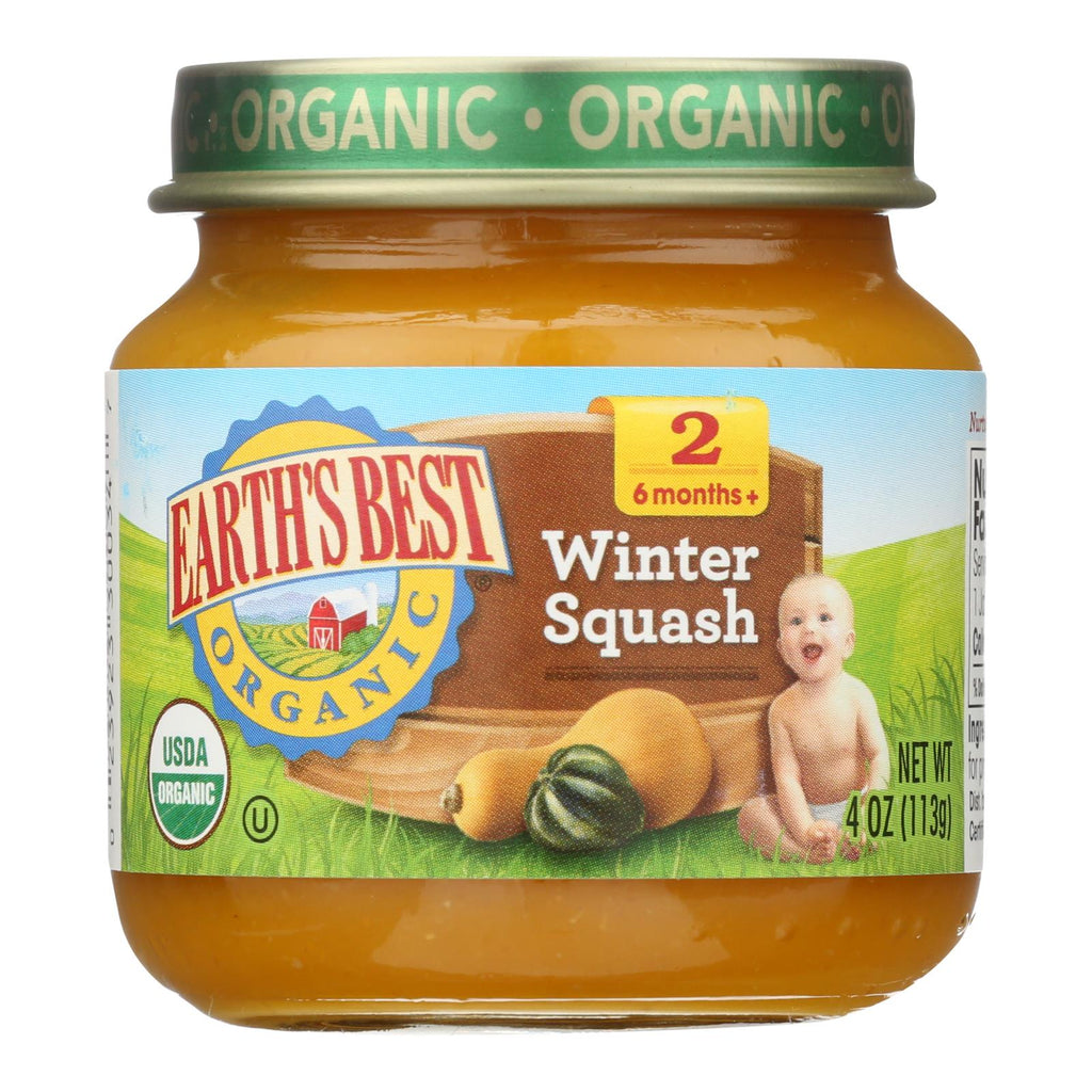 Earth's Best - Stg 2 Og2 Winter Squash - Cs Of 10-4 Oz - Lakehouse Foods