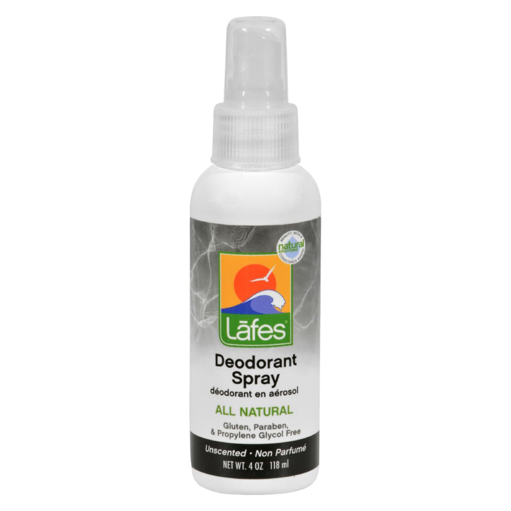Lafe's Natural Body Care Deodorant Spray With Aloe - 4 Fl Oz - Lakehouse Foods