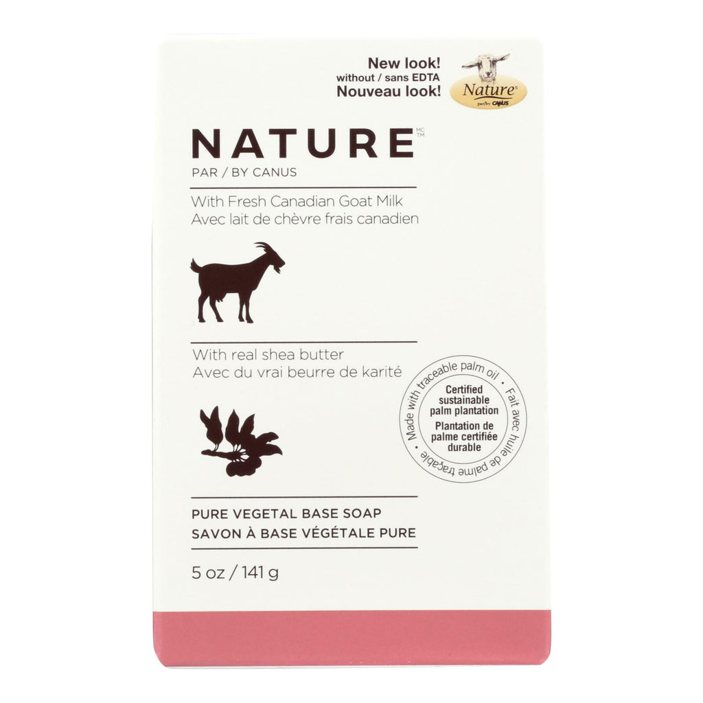 Nature By Canus Bar Soap - Nature - Shea Butter - 5 Oz - Lakehouse Foods