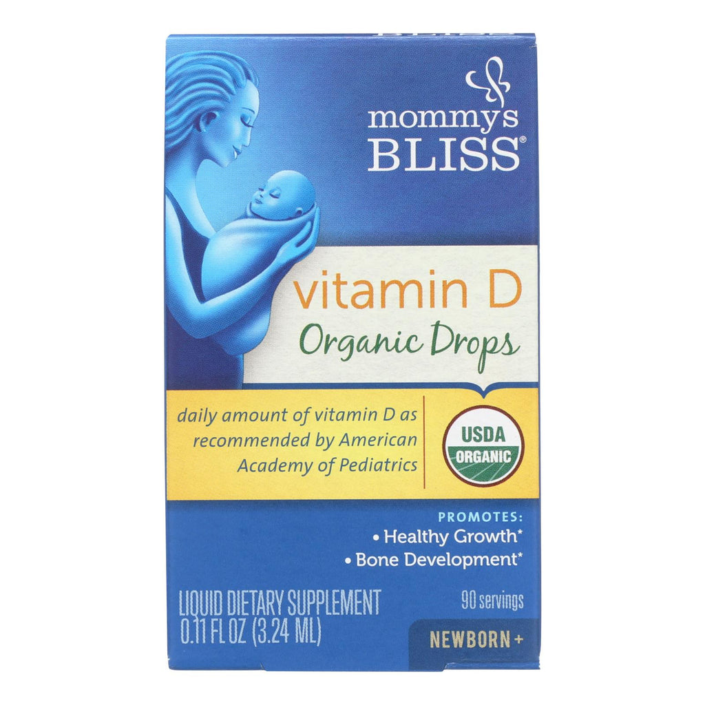 Mommy's Bliss Vitamin D Organic Drops - 1 Each - .11 Fz - Lakehouse Foods