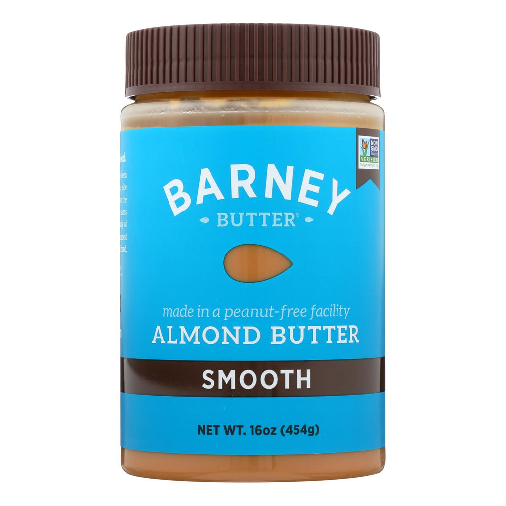 Barney Butter - Almond Butter - Smooth - Case Of 6 - 16 Oz. - Lakehouse Foods