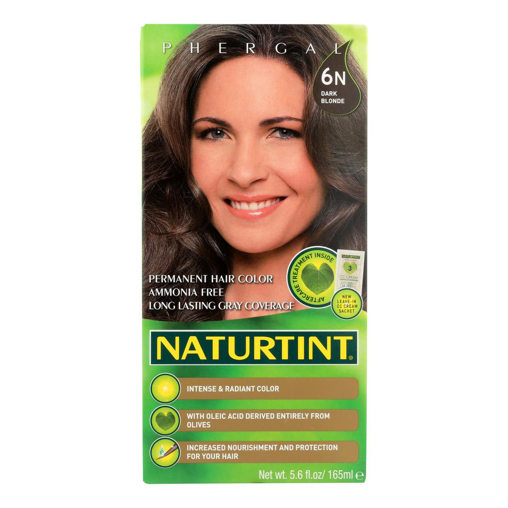 Naturtint Hair Color - Permanent - 6n - Dark Blonde - 5.28 Oz - Lakehouse Foods