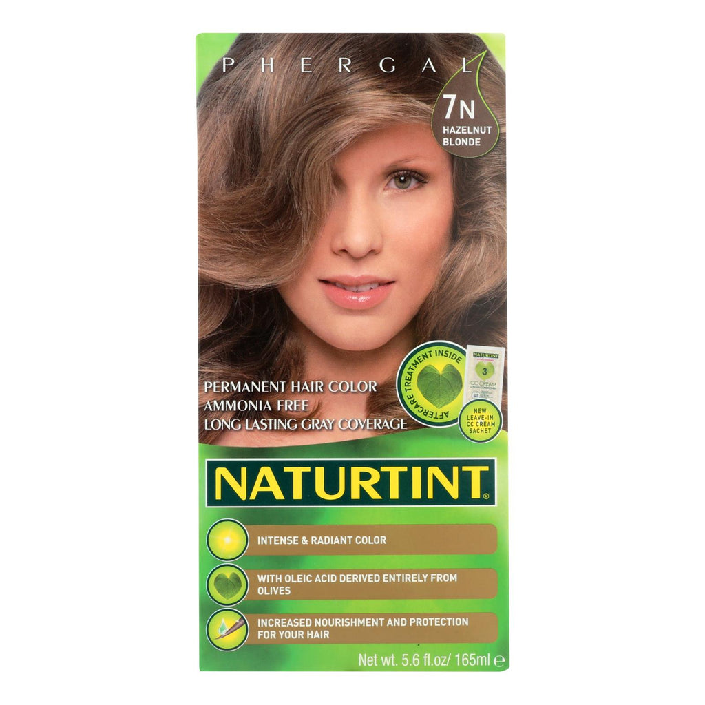 Naturtint Hair Color - Permanent - 7n - Hazelnut Blonde - 5.28 Oz - Lakehouse Foods