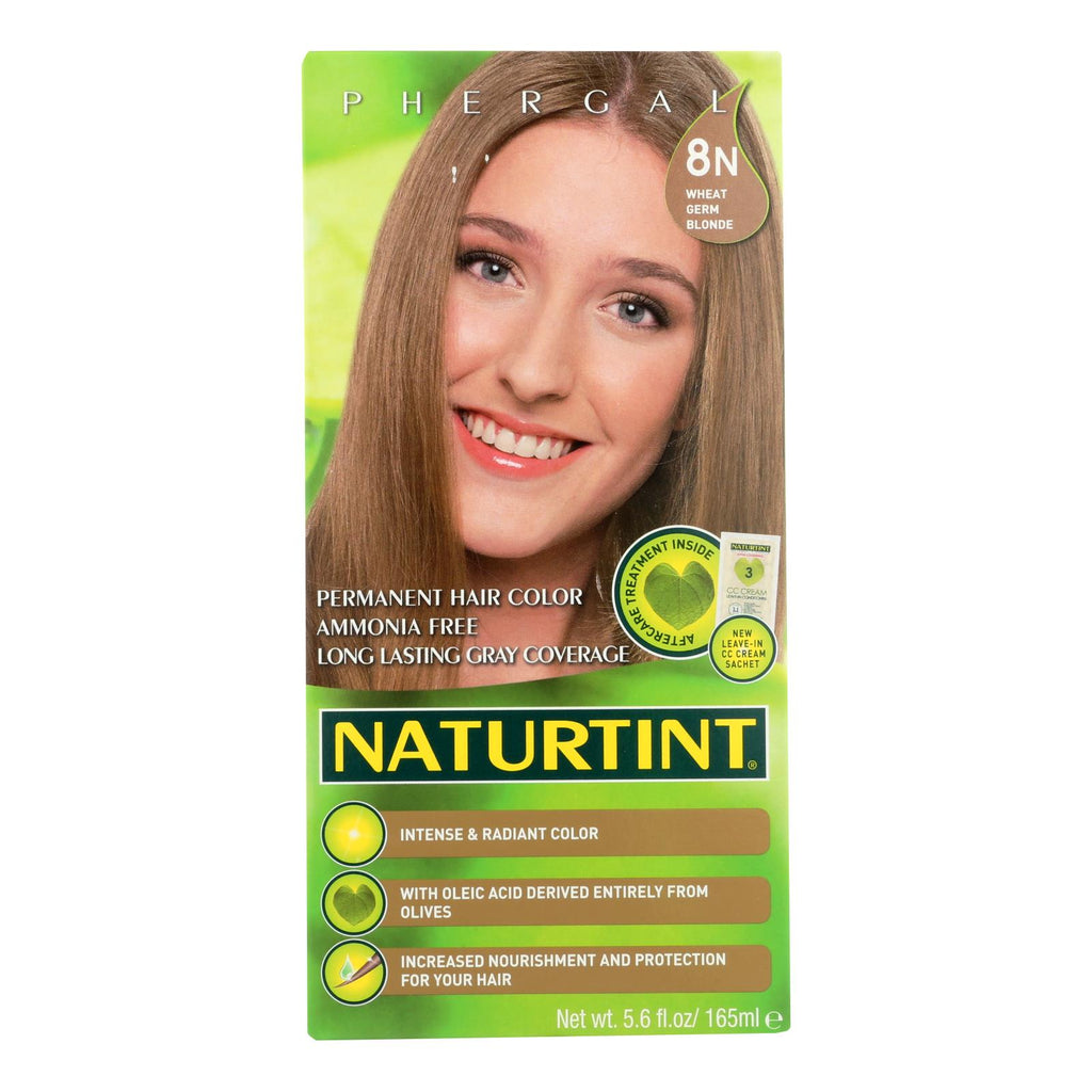 Naturtint Hair Color - Permanent - 8n - Wheat Germ Blonde - 5.28 Oz - Lakehouse Foods