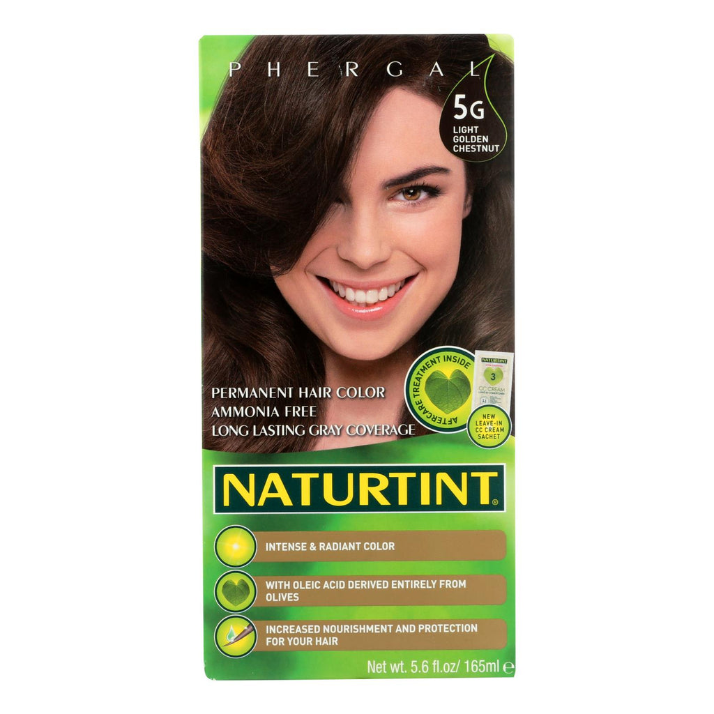 Naturtint Hair Color - Permanent - 5g - Light Golden Chestnut - 5.28 Oz - Lakehouse Foods