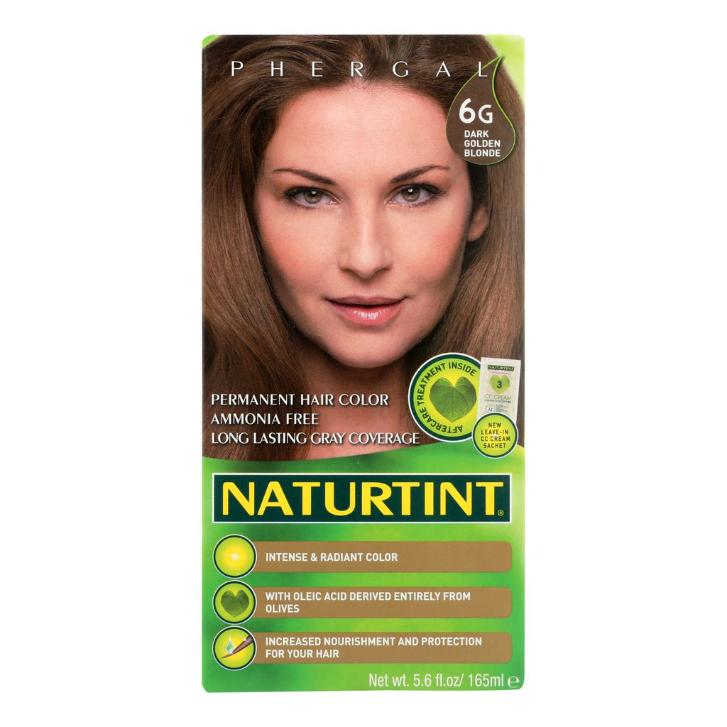 Naturtint Hair Color - Permanent - 6g - Dark Golden Blonde - 5.28 Oz - Lakehouse Foods