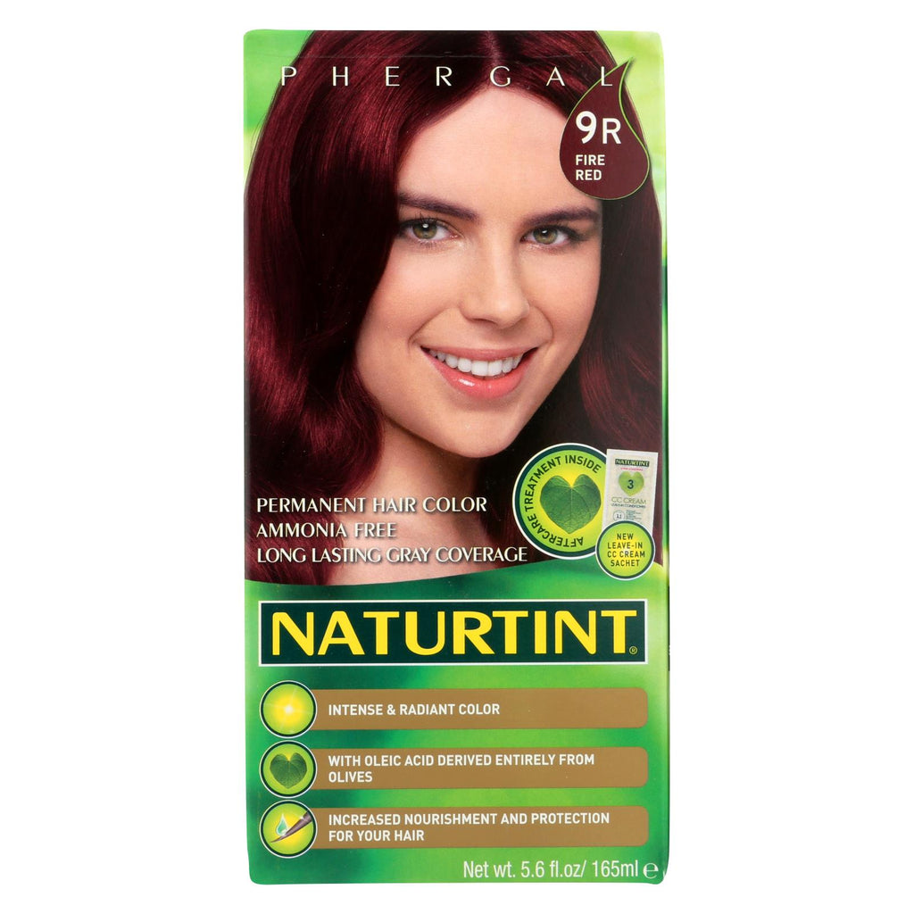 Naturtint Hair Color - Permanent - 9r - Fire Red - 5.28 Oz - Lakehouse Foods