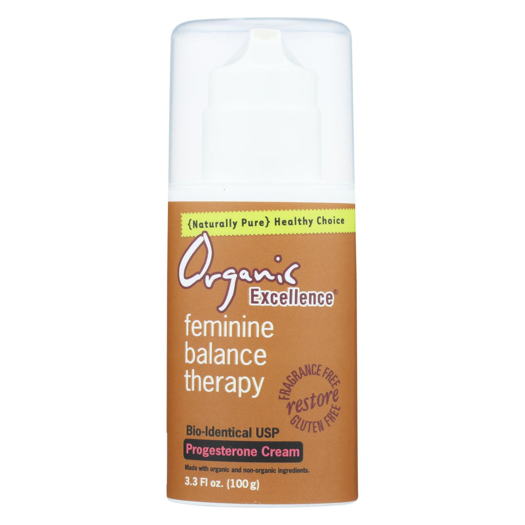 Organic Excellence Feminine Balance Therapy - 3 Oz - Lakehouse Foods