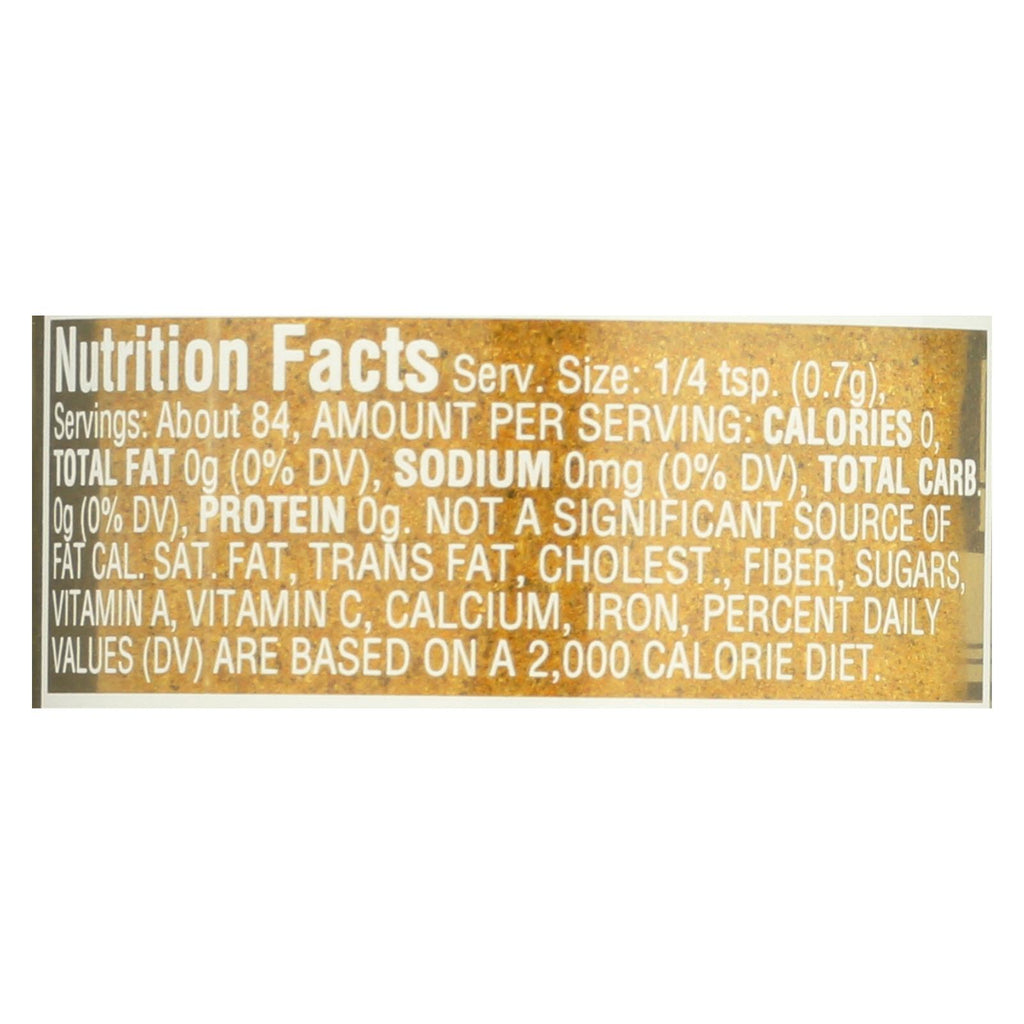 Morton And Bassett Organic Curry - Curry - Case Of 3 - 2.1 Oz. - Lakehouse Foods